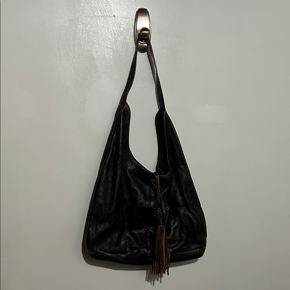 Banana Republic Dark Brown Hobo Bag